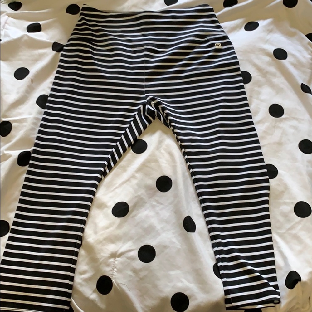Leggins Stripe Black&White